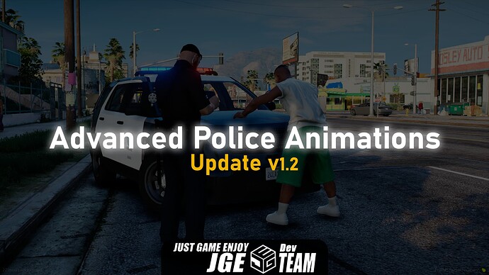 [Paid] Advanced Police Animations - FiveM Releases - Cfx.re Community