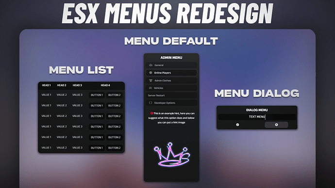 ESX-MENUS