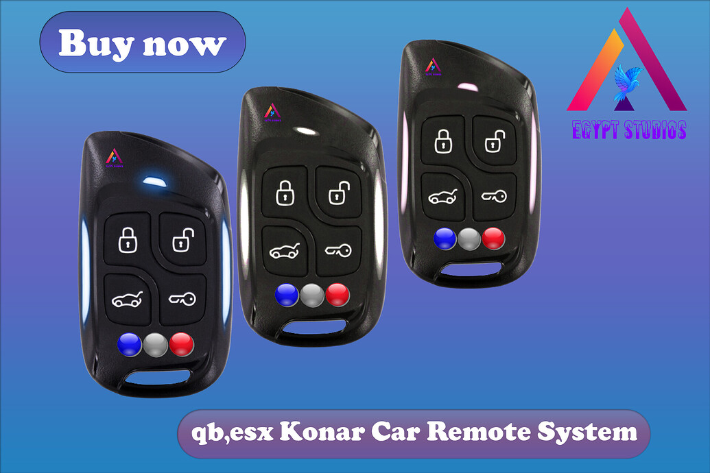 [ESX][QB] Car remote system v2 - FiveM Releases - Cfx.re Community