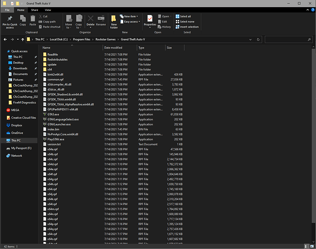 GTA V Folder Screenshot