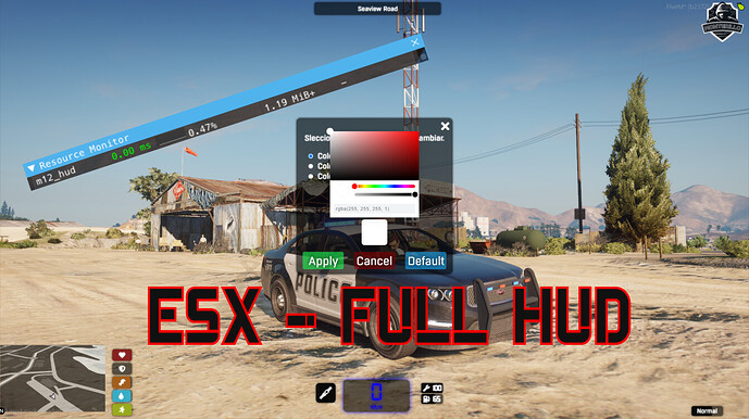 [PAID] [ESX] M12 - Full HUD Thumbnail