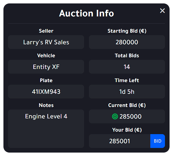 🆗 okokVehicleSales [QBCORE][ESX][PAID] thumbnail 3
