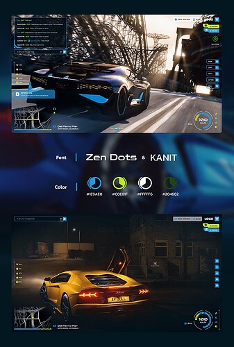 [PAID] [FIGMA] Blue PVP - UI Designs thumbnail 2