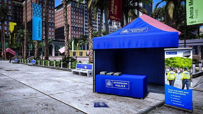 Customizable Police Tent [Paid] [Prop] Thumbnail