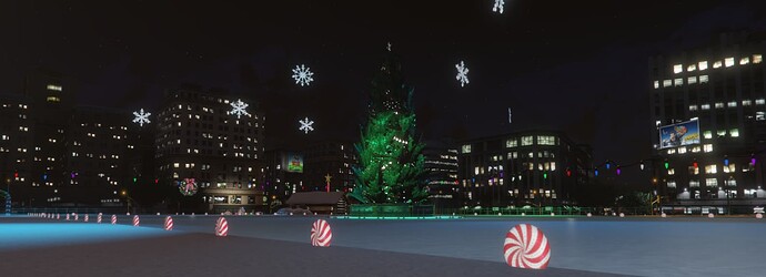 Laryfeller Center Christmas Legion Square xmas map [mlo] [ymap] [custom props] thumbnail 2