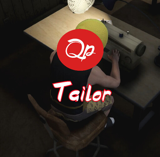 [💲][PAID][QBCore][ESX]QP-TAILOR | ADVANCED TAILOR ACTIVITY Thumbnail