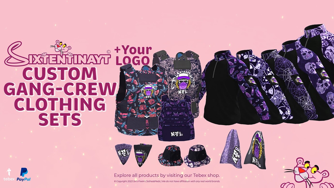 Custom Crew Outfit Set(with your logo) - FiveM Releases - Cfx Forum