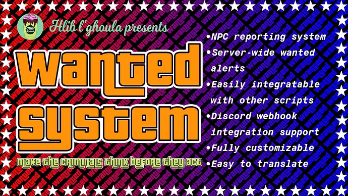 [PAID] Wanted System By Hlib L'ghoula Thumbnail