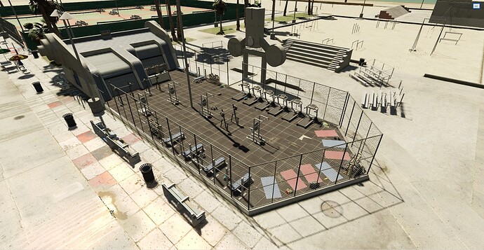 [YMAP] Beach Gym thumbnail 2