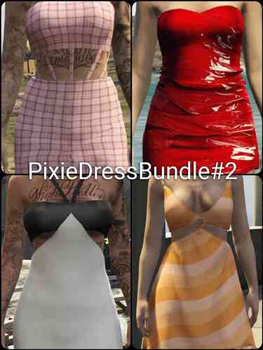 PixieMixClothesBundle for Fivem. (60 pieces) thumbnail 3