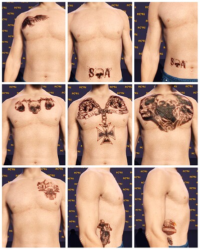 [ADDON] Sons Of Anarchy Tattoo Pack - RCore Tattoo thumbnail 4