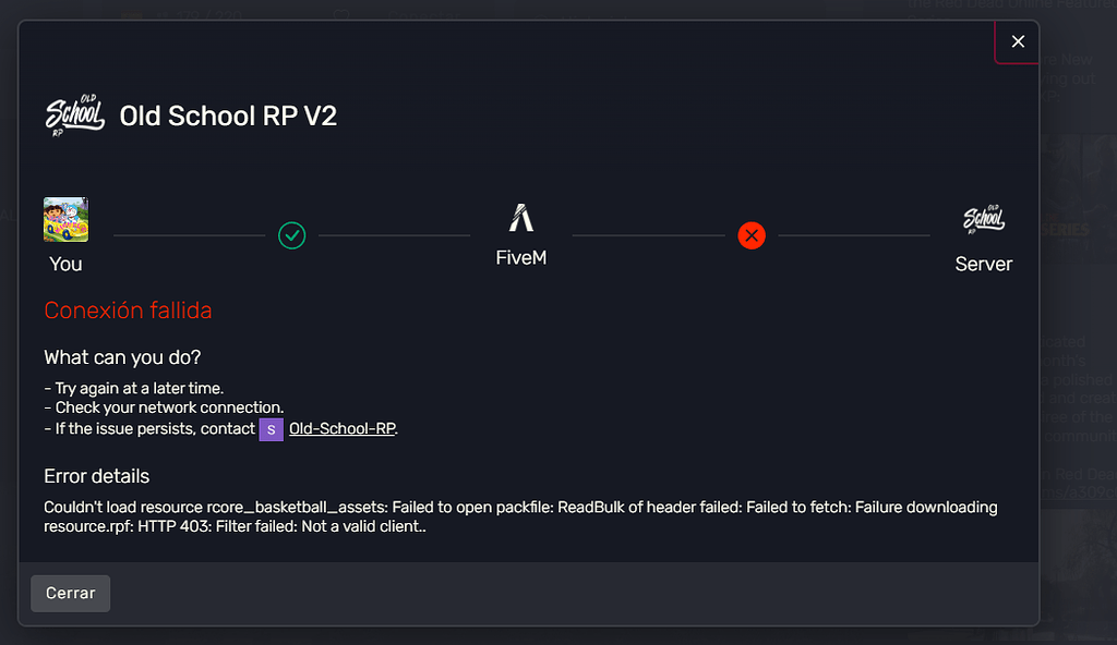 Fivem won't let me access any server - FiveM Client Support - Cfx Forum
