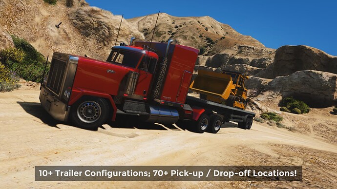 Trucking Job | Co-Op Functionality [ESX/QBCore] thumbnail 3