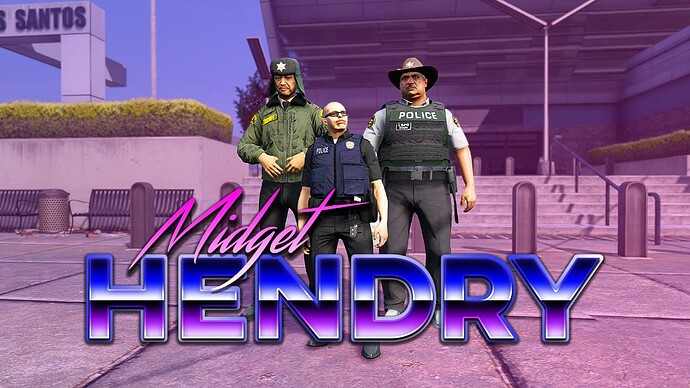 [PED] MIDGET HENDRY POLICE - Custom Ped Thumbnail