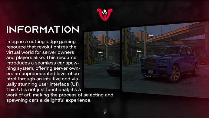 [PAID][QB/ESX/STANDALONE] Advanced Vehicle Spawner | Auto Photo System, Advanced UI thumbnail 2