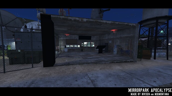 Mirror Park Safezone / Military HQ Apocalypse MAP thumbnail 26