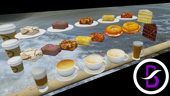 Coffee Shop props Thumbnail