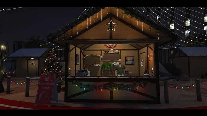 [PAID] Christmas Davis Square - Map & MLO For FiveM thumbnail 5
