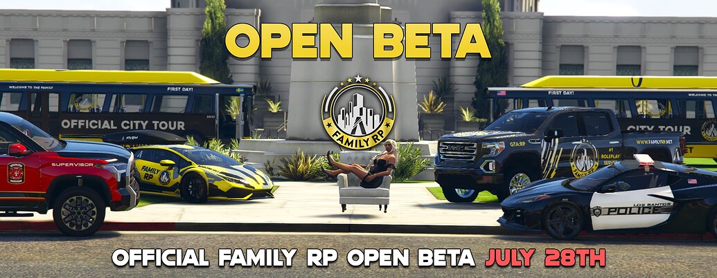 Family RP #1 Serious/Realistic Roleplay Server 8/3/2023 - Server Bazaar ...