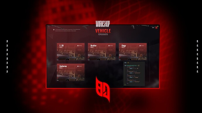 [PAİD][STANDALONE] BQ Vehicle Spawner Thumbnail