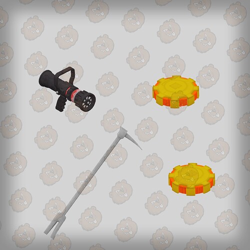 [PAID] Firefighting Props Pack thumbnail 5