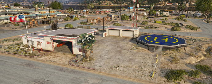 [Release][Paid]Improved Sandy Shores Fire Station with Optional Helipad[YMAP] thumbnail 4