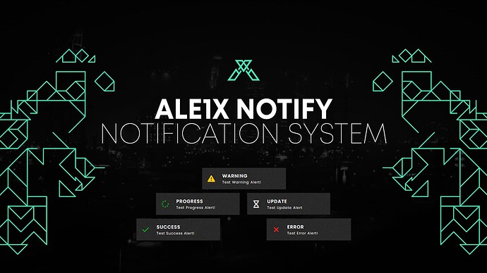 [RELEASE] [PAID] ALE1X NOTIFY | Notification System thumbnail 2