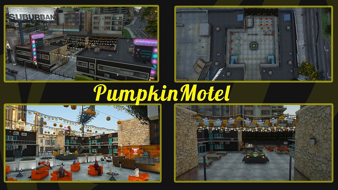 [PAID] Pumpkin Motel - Halloween Themed Motel Thumbnail