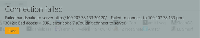 Failed handshake to server - CURL - Discussion - Cfx Forum
