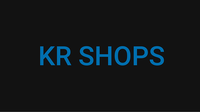 [ESX] [PAID] kr_shops | Manage your shop Thumbnail