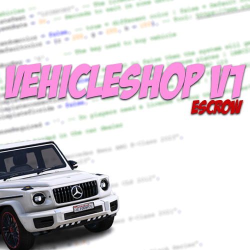 Vehicleshop V2023.07 | LAST UPDATE: 28.07.2023 Thumbnail