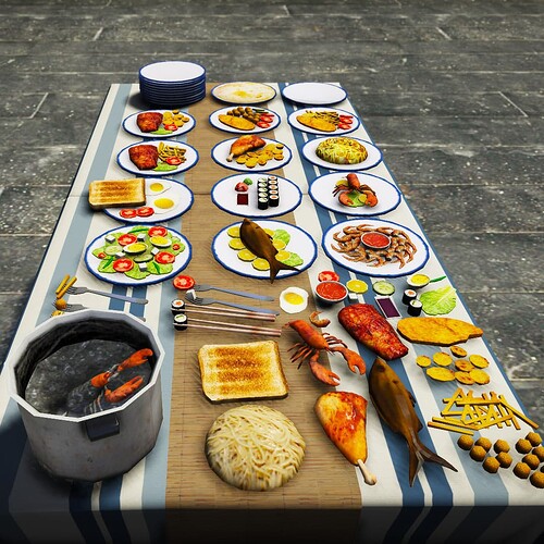 [PROPS] Restaurant food thumbnail 4