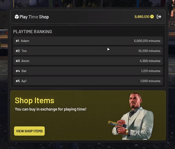 [ESX] Infinity - Playtime Shop thumbnail 4