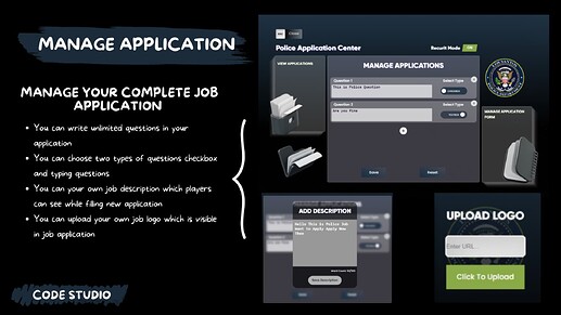 Job Application System | Ingame Forms Creator | [QB / ESX] thumbnail 7