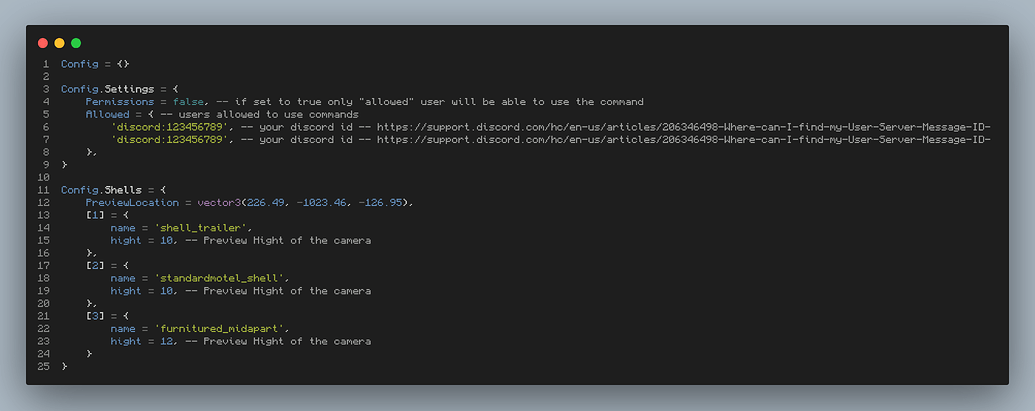 [Free] Shell Previewer - FiveM Releases - Cfx.re Community