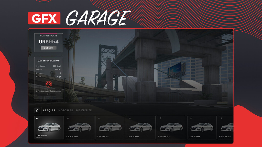[PAID] GFX Garage Script - FiveM Releases - Cfx.re Community