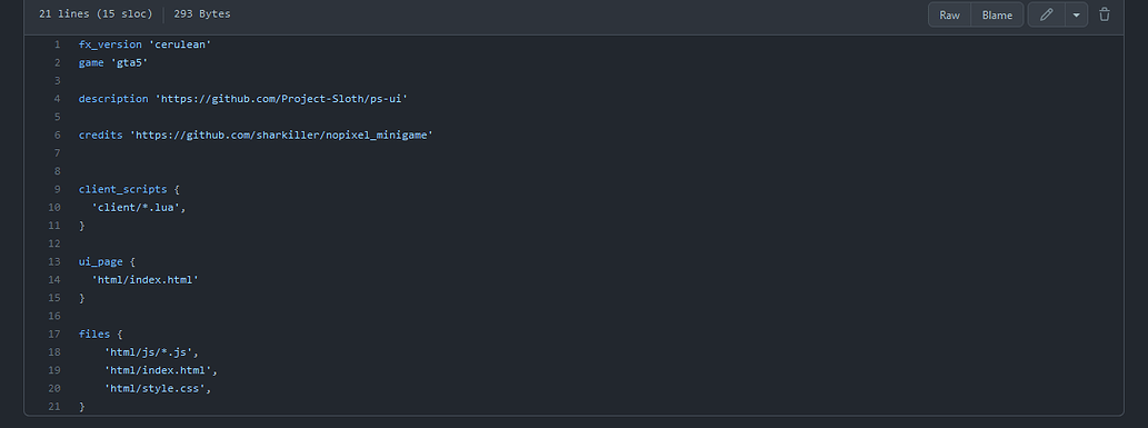 [Project Sloth][FREE][Standalone] PS UI - FiveM Releases - Cfx.re Community