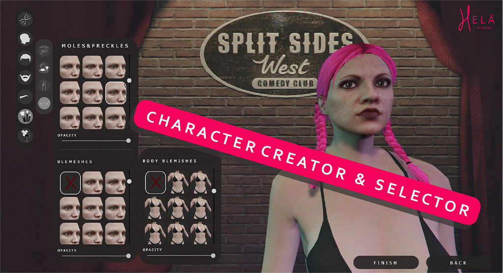 [PAID][STANDALONE] Helä Character Creator & Selector - FiveM Releases ...