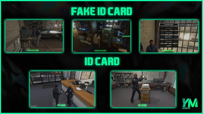 [QB/ESX] Realistic ID Card And Fake ID Card Thumbnail