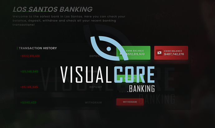 [PAID] [ESX] Visual Core Banking (Source Code) Thumbnail