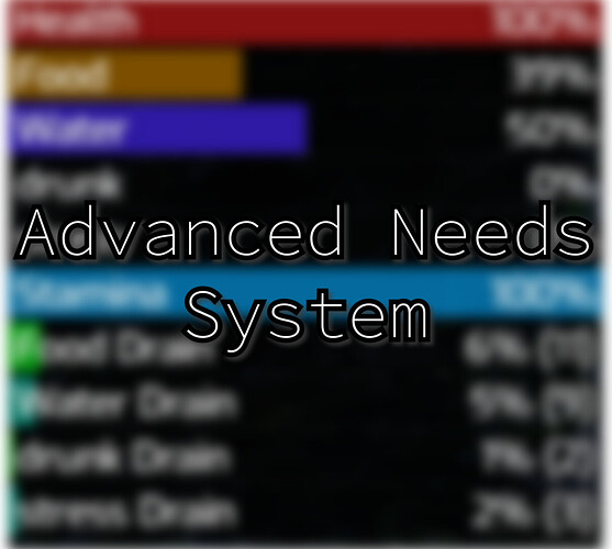 [ESX] Advancedneeds [AdvancedStatus] Thumbnail