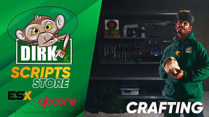 [PAID][QBCORE][ESX] Crafting Stations Thumbnail