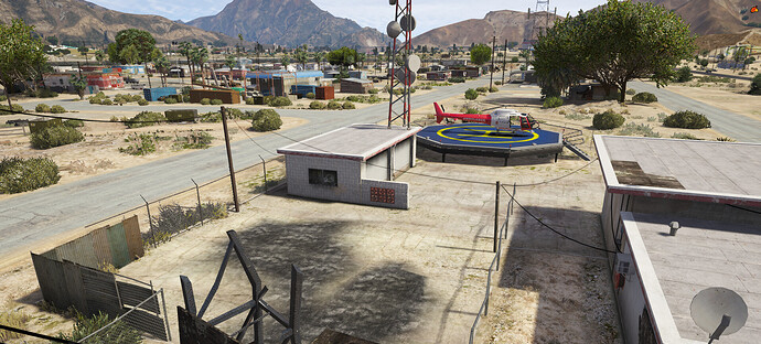 [Release][Paid]Improved Sandy Shores Fire Station with Optional Helipad[YMAP] thumbnail 6