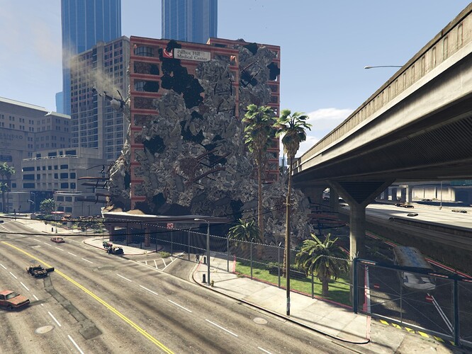 PillBox Ext Destroy / Pillbox détruit extérieur Post Apo thumbnail 2