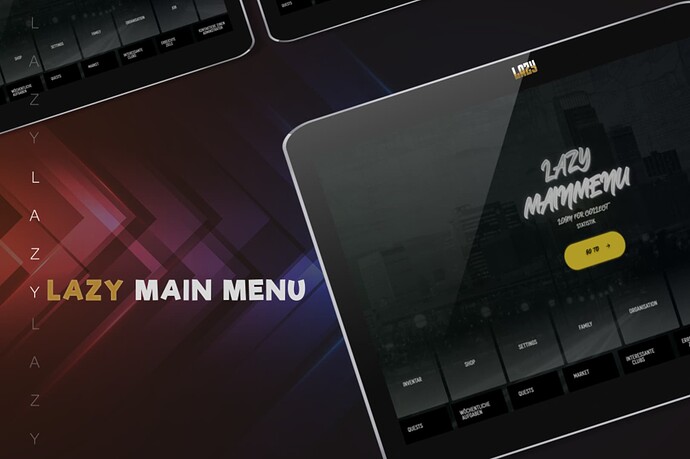 [ESX&QB] Lazy Main-Menu Thumbnail