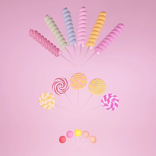 [FREE] [PROPS] Lollipops Props Thumbnail