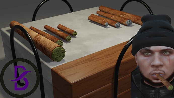Blunts | lit & unlit | fivem ready Thumbnail