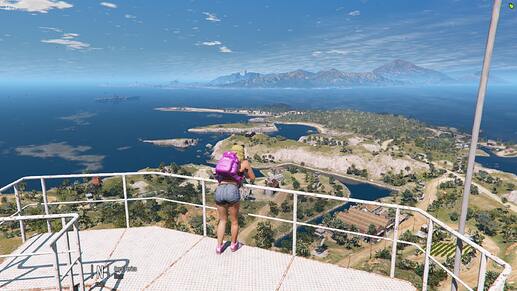 both islands