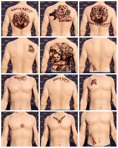 [ADDON] Mafia Kings Tattoo Pack - RCore Tattoo thumbnail 3