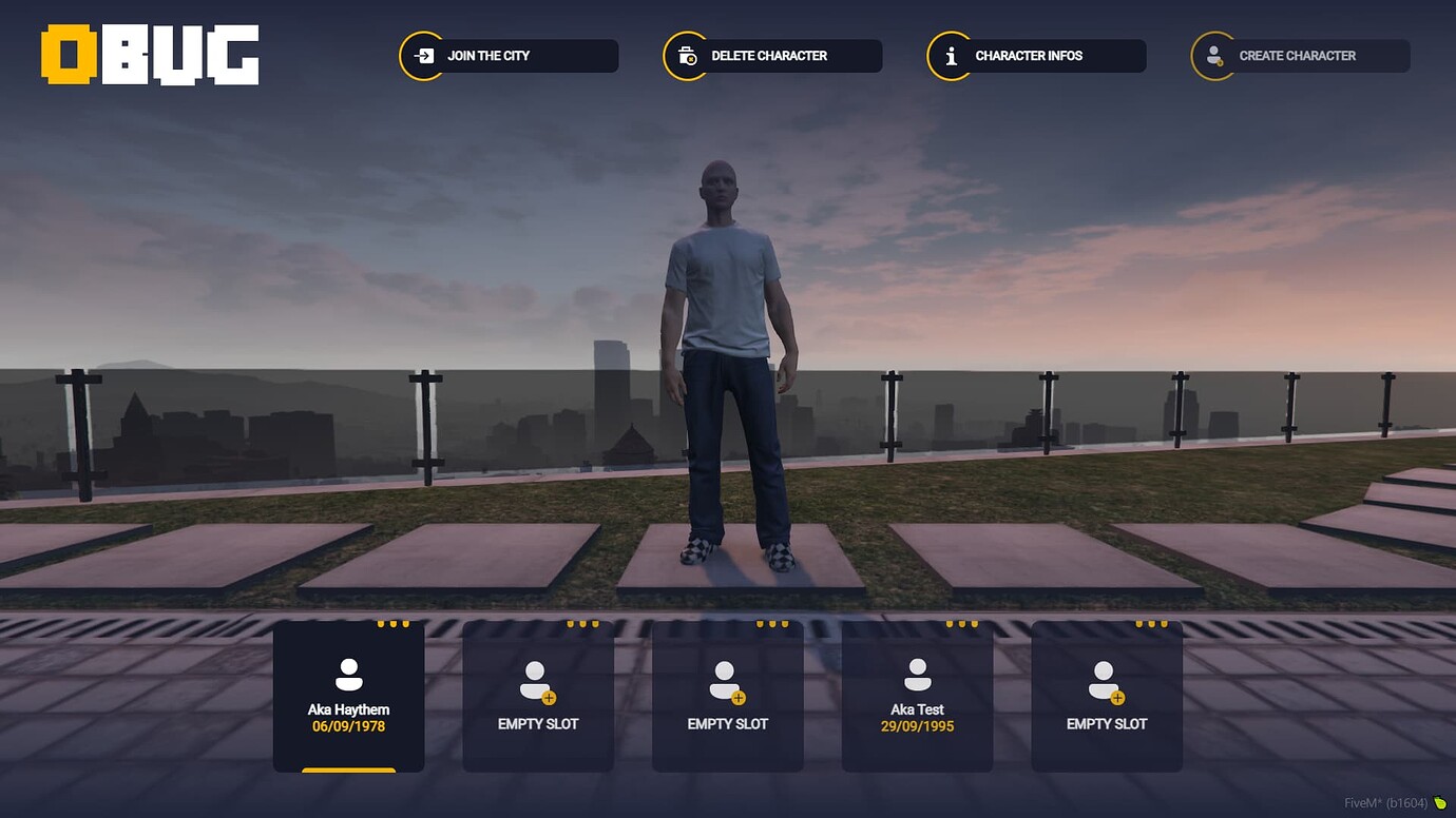 [ESX] Zbug Multicharacter - High Quality Multicharacter UI Design ...